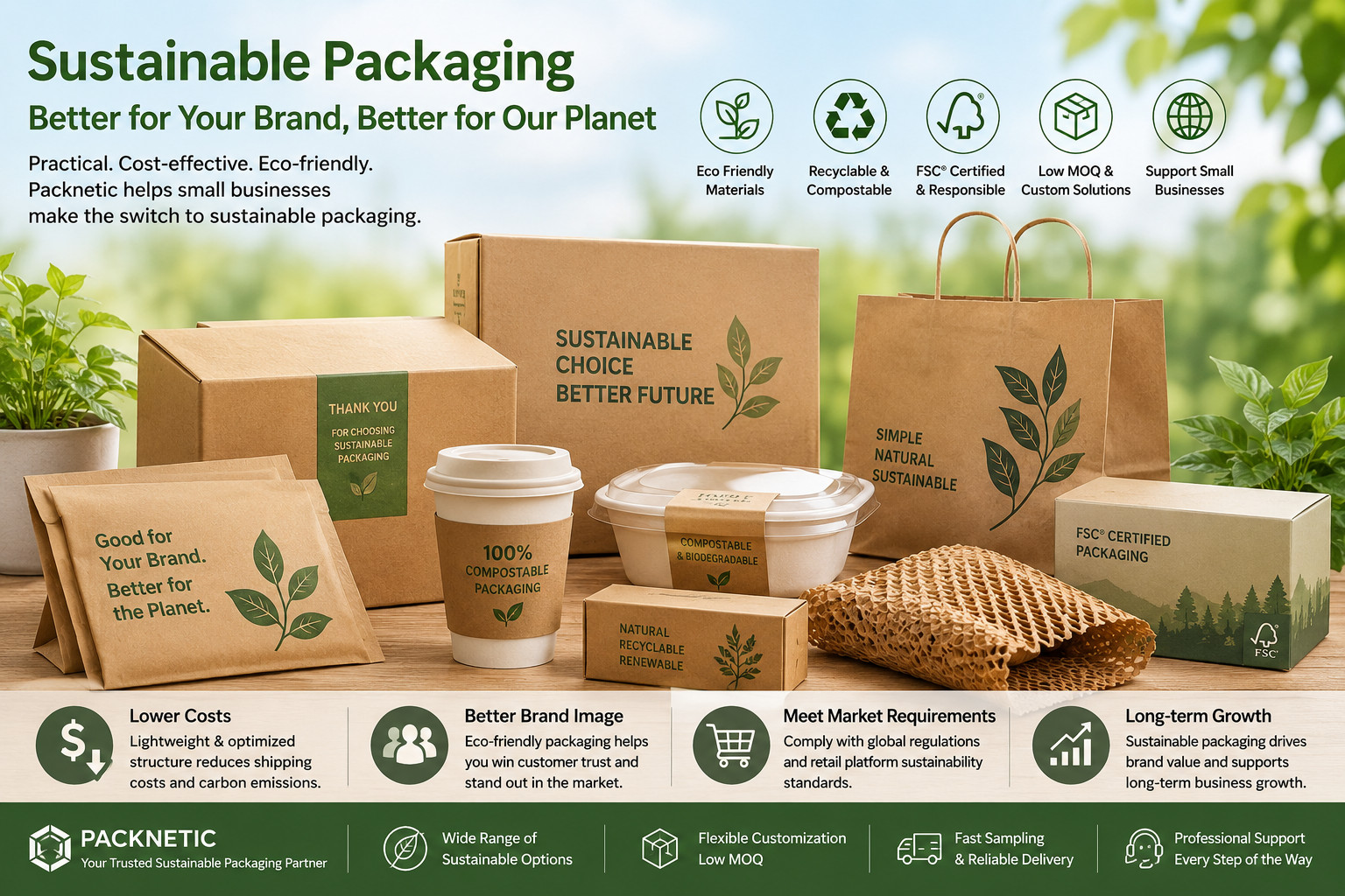 Eco-Friendly Packaging: How Small Businesses Can Grow With Sustainable Packaging Solutions