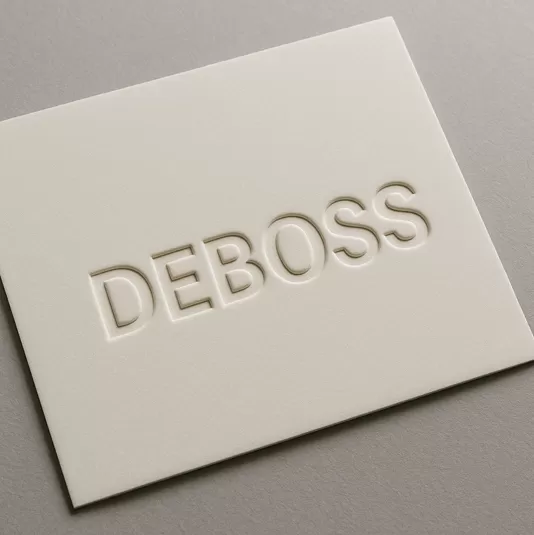 Embossing Debossing