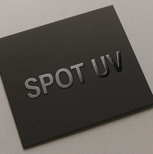 Spot UV Coating